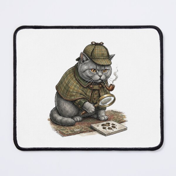 Item preview, British Shorthair Inspector designed and sold by PictoVibe.