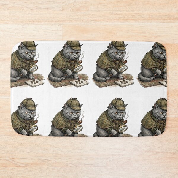 Item preview, British Shorthair Inspector designed and sold by PictoVibe.