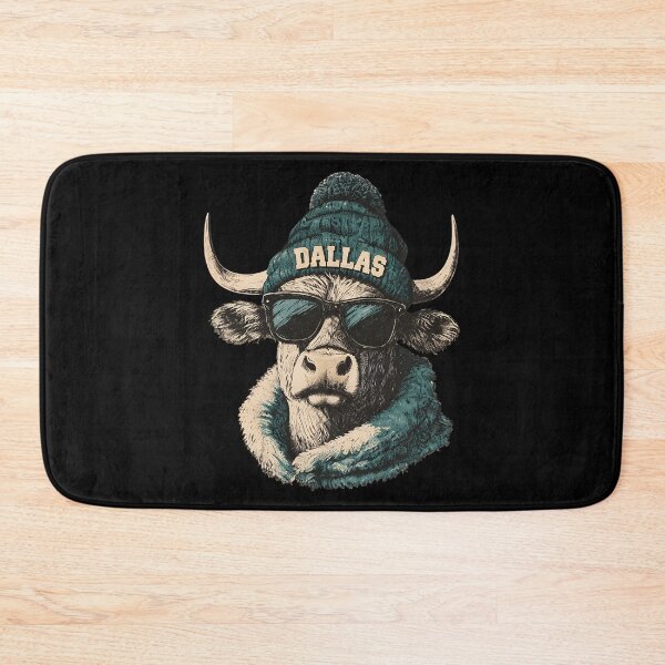 Item preview, Dallas Football Bull Graphic, Vintage Western Cow Print, Cowboy Game Day Shirt, Texas Football Fan Gift, Retro Sports Design designed and sold by SamanthaT24614.