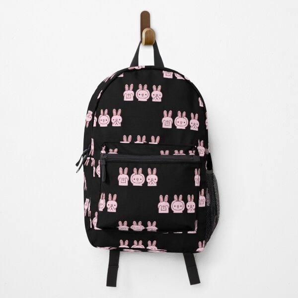 Item preview, Funny Pink Bunnies See No Evil Hear No Evil Speak No Evil | Limited Edition designed and sold by angeldustartist.