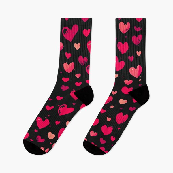 Item preview, Pink & Red Hearts Pattern – Romantic Love Heart Design designed and sold by IMuDesigner.