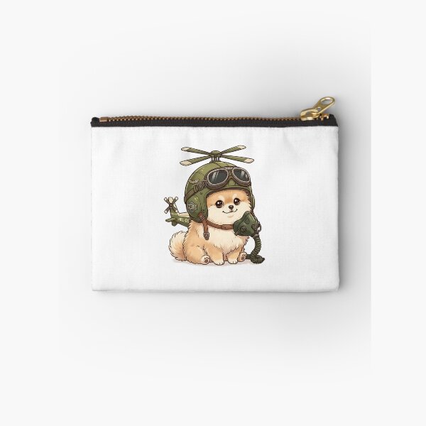 Item preview, Pomeranian Helicopter Pilot designed and sold by PictoVibe.