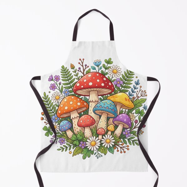 Item preview, Colorful Mushroom Forest Fantasy designed and sold by Biwbiwty.