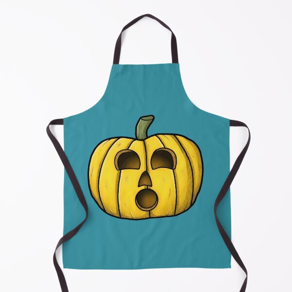 Item preview, Surprised Cartoon Jack O Lantern Pumpkin designed and sold by Murvel-Ink.