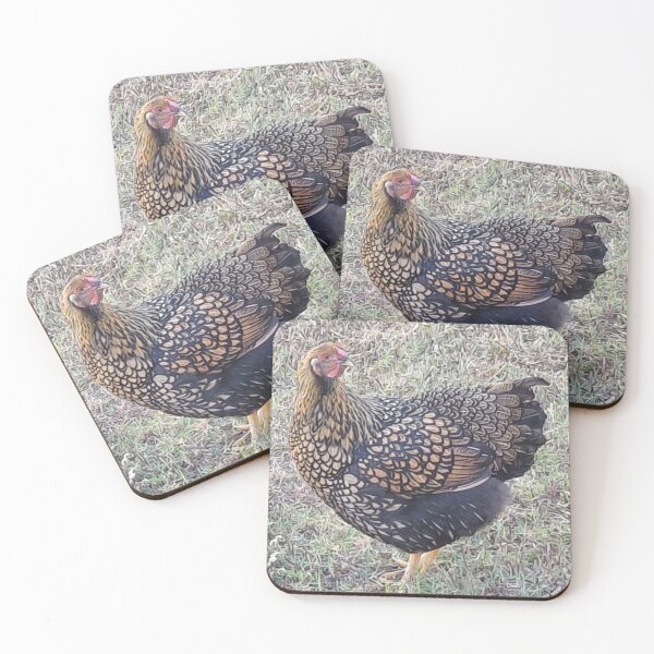 Item preview, Golden Laced Wyandotte Hen – Farm Animal Photography designed and sold by pbchan.