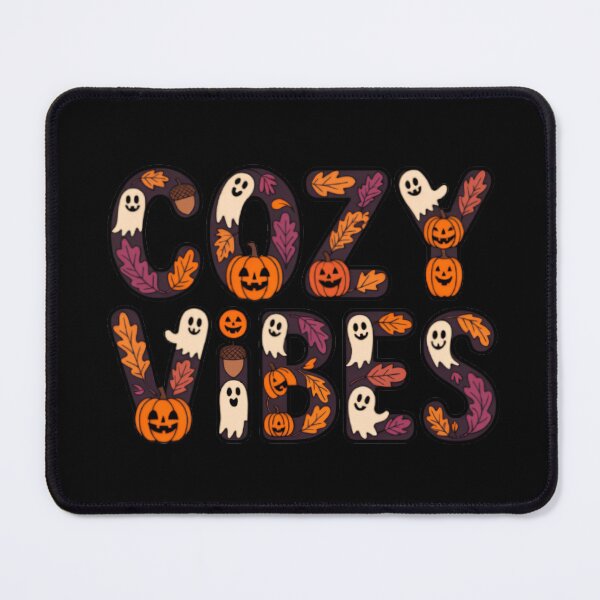 Item preview, Cozy Halloween Vibes Cute Ghost Pumpkin, Fall Spooky, Halloween Lover Gift designed and sold by Zizo-DR44.