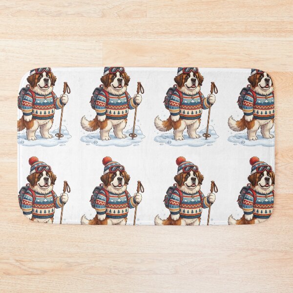 Item preview, Saint Bernard Skier designed and sold by PictoVibe.