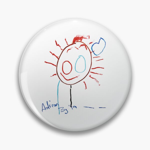 Item preview, Playful Whimsical Sun Character Line Drawing designed and sold by LittleHandsBigWorld.