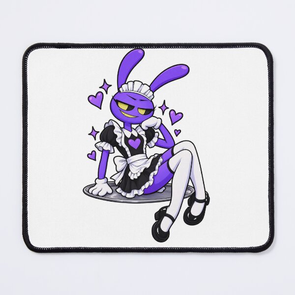 Item preview, tadc inspired purple bunny maid outfit on a plate funny designed and sold by bipsybutton.