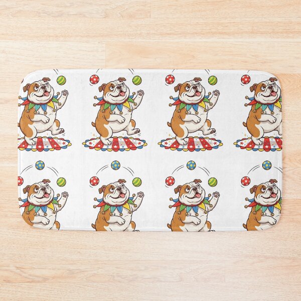 Item preview, English Bulldog Juggler designed and sold by PictoVibe.