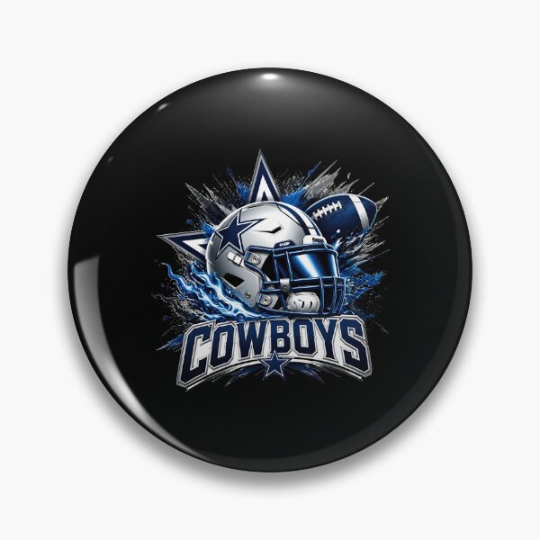 Item preview, Dallas Football Helmet Graphic, Cowboys Football Splash Design, Blue Football Fan Art, Game Day Shirt, Sports Graphic designed and sold by BrianSant23775.