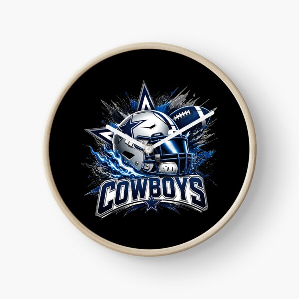 Item preview, Dallas Football Helmet Graphic, Cowboys Football Splash Design, Blue Football Fan Art, Game Day Shirt, Sports Graphic designed and sold by BrianSant23775.