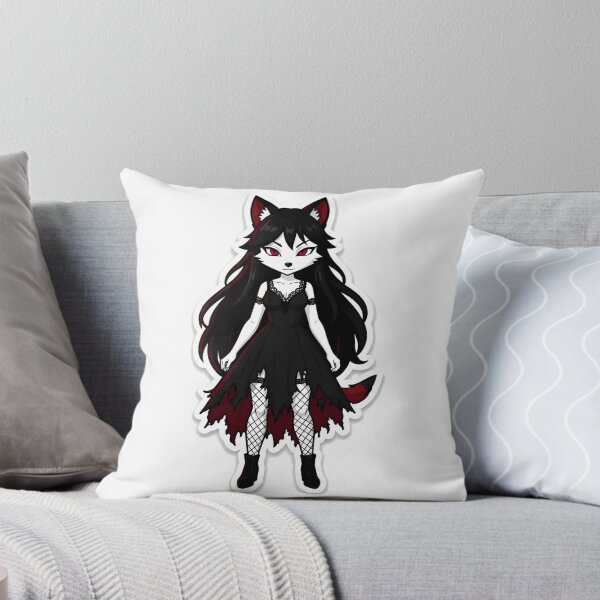 Item preview, Cute Furry Goth Fox Gal designed and sold by Prestons Corner.