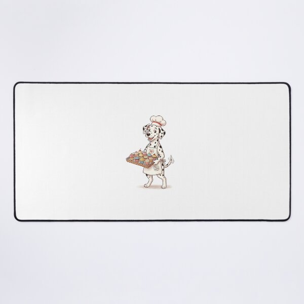 Item preview, Dalmatian Cupcake Baker designed and sold by PictoVibe.