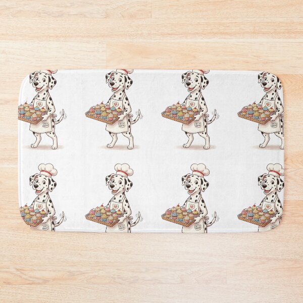 Item preview, Dalmatian Cupcake Baker designed and sold by PictoVibe.