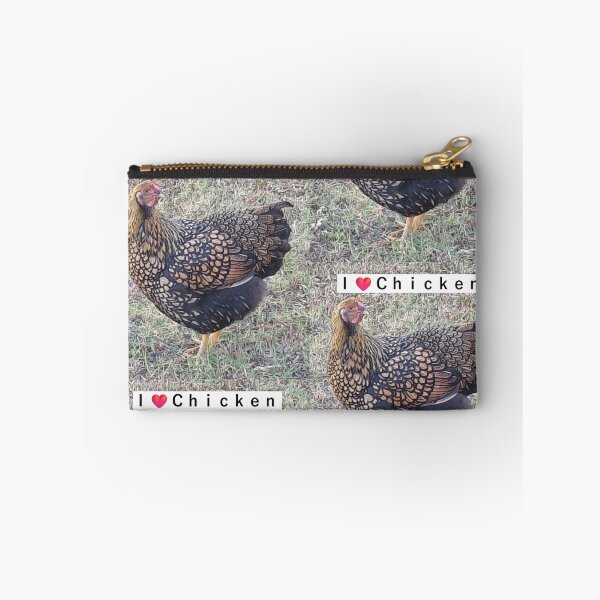 Item preview, I Love Chicken – Golden Laced Wyandotte Hen Farm Animal Photography designed and sold by pbchan.