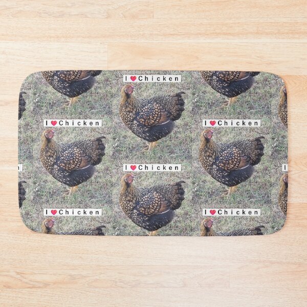 Item preview, I Love Chicken – Golden Laced Wyandotte Hen Farm Animal Photography designed and sold by pbchan.