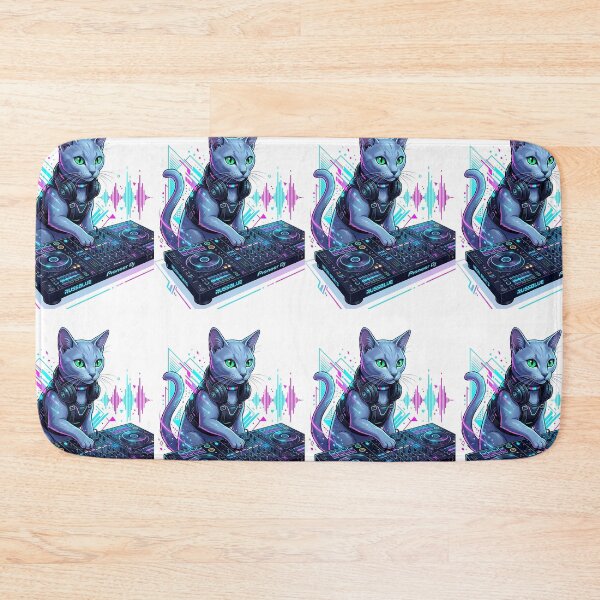 Item preview, Russian Blue DJ designed and sold by PictoVibe.