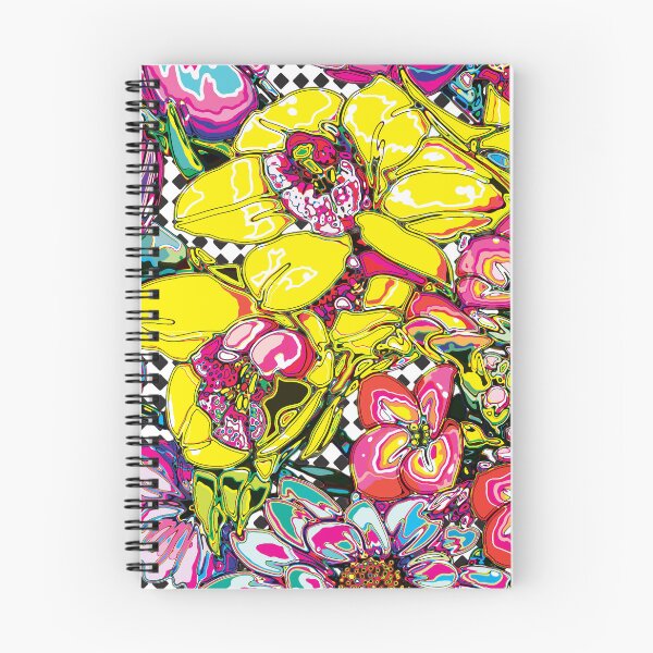 Item preview, Electric Pop Art Abstract Flowers  designed and sold by cremedecolor.
