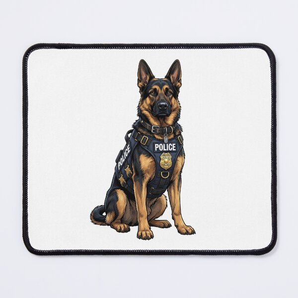 Item preview, German Shepherd K9 Police designed and sold by PictoVibe.