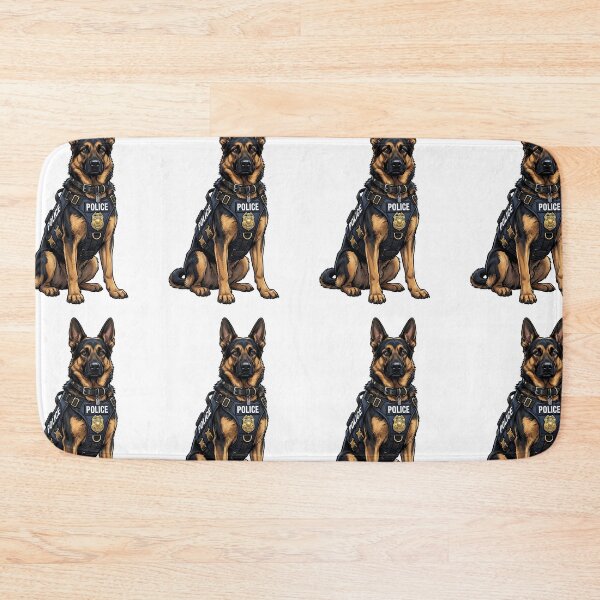 Item preview, German Shepherd K9 Police designed and sold by PictoVibe.