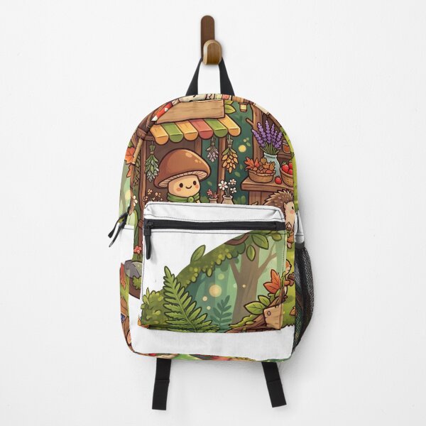 Item preview, Cozy Mushroom Village Forest Friends designed and sold by Biwbiwty.