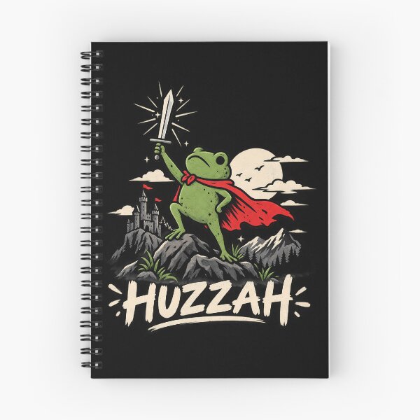 Item preview, Huzzah Frog Knight – Medieval Fantasy Frog with Sword designed and sold by Felipe-barg.