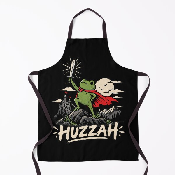 Item preview, Huzzah Frog Knight – Medieval Fantasy Frog with Sword designed and sold by Felipe-barg.