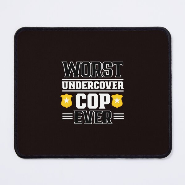 Item preview, Worst Undercover Cop Ever Funny Police Badge Graphic designed and sold by bisardpeak6.