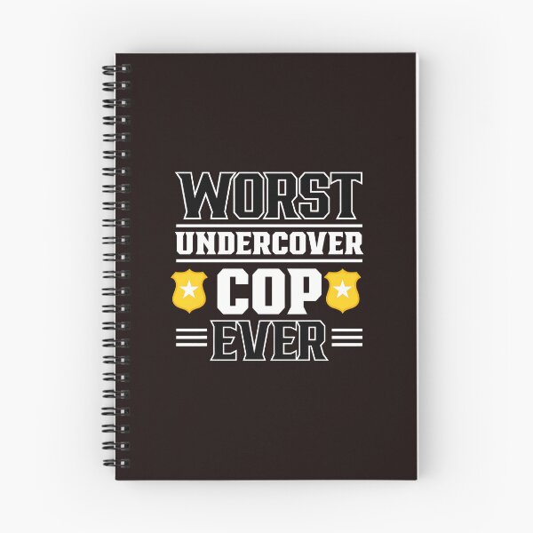 Item preview, Worst Undercover Cop Ever Funny Police Badge Graphic designed and sold by bisardpeak6.