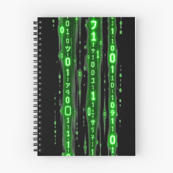 Item preview, Green Digital Rain – Matrix Style Cyberpunk Code designed and sold by shlepyart.