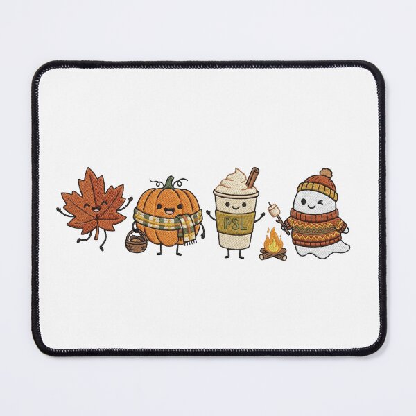 Item preview, Cute Fall doodles Embroidered designed and sold by To101ARt.
