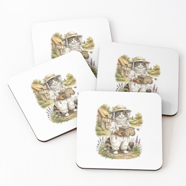 Item preview, Norwegian Forest Cat Beekeeper designed and sold by PictoVibe.