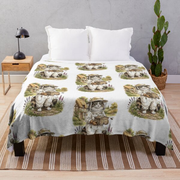 Item preview, Norwegian Forest Cat Beekeeper designed and sold by PictoVibe.