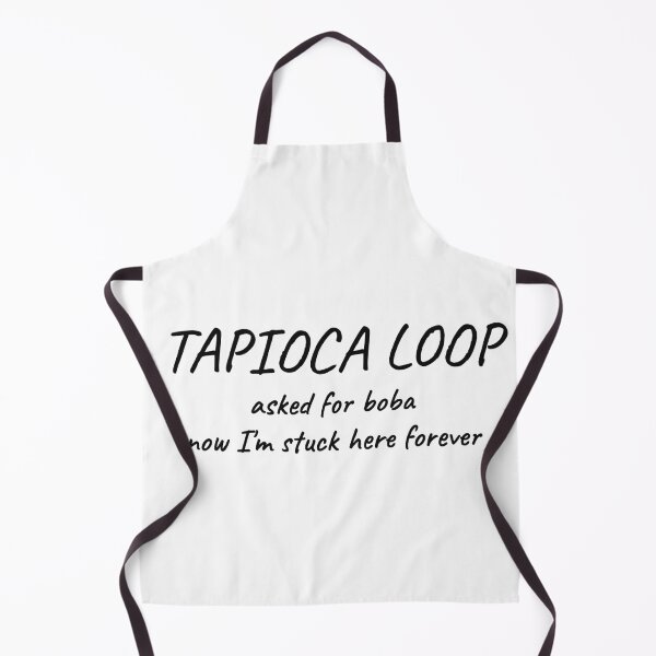 Item preview, Tapioca Loop Asked For Boba Now I'm Stuck Here Forever Funny Tee designed and sold by low battery meme design.