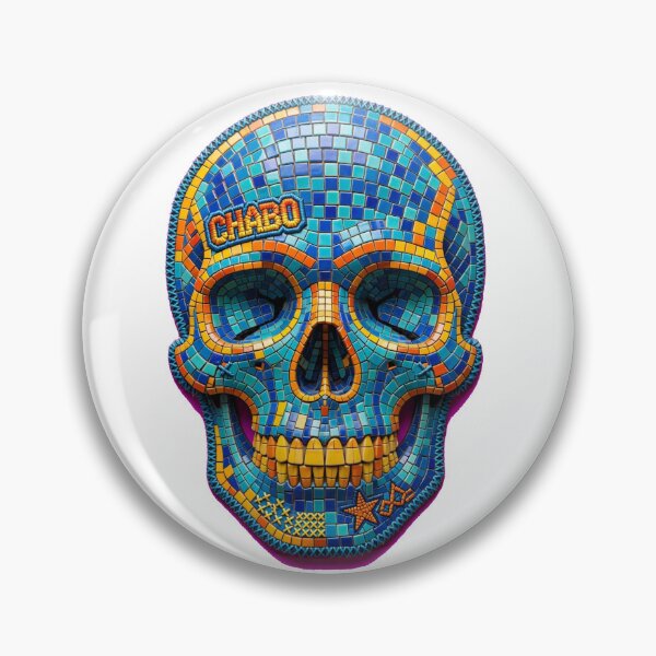 Item preview, Mosaic Skull - CHABO Streetwear Colorful Tile Art Description: designed and sold by Csaba1983.