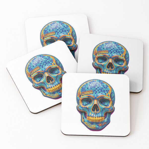 Item preview, Mosaic Skull - CHABO Streetwear Colorful Tile Art Description: designed and sold by Csaba1983.