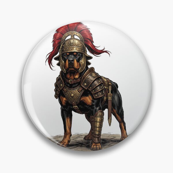 Item preview, Rottweiler Roman Gladiator designed and sold by PictoVibe.