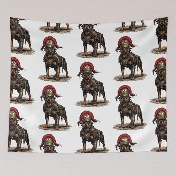 Item preview, Rottweiler Roman Gladiator designed and sold by PictoVibe.