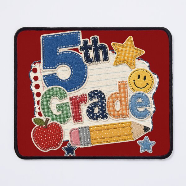 Item preview, 5th grade embroidery sewing design designed and sold by bipsybutton.