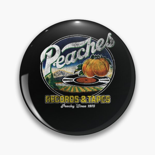 Item preview, Record Player Landscape Orchard Badge designed and sold by STEAM & DREAM.