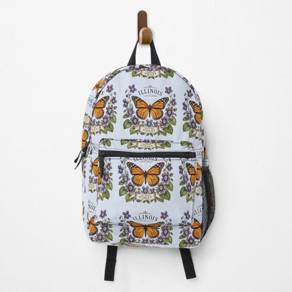 Item preview, Illinois Blooms And Butterfly Pride designed and sold by taiche.
