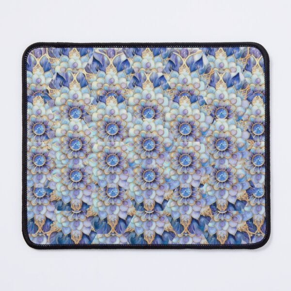 Item preview, Blue Field of Dreams Pattern designed and sold by Shy Fractal Designs.