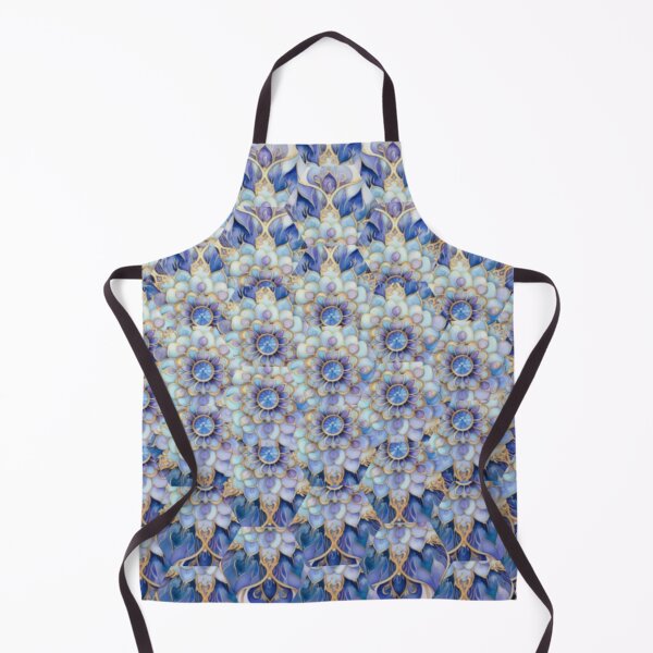 Item preview, Blue Field of Dreams Pattern designed and sold by Shy Fractal Designs.