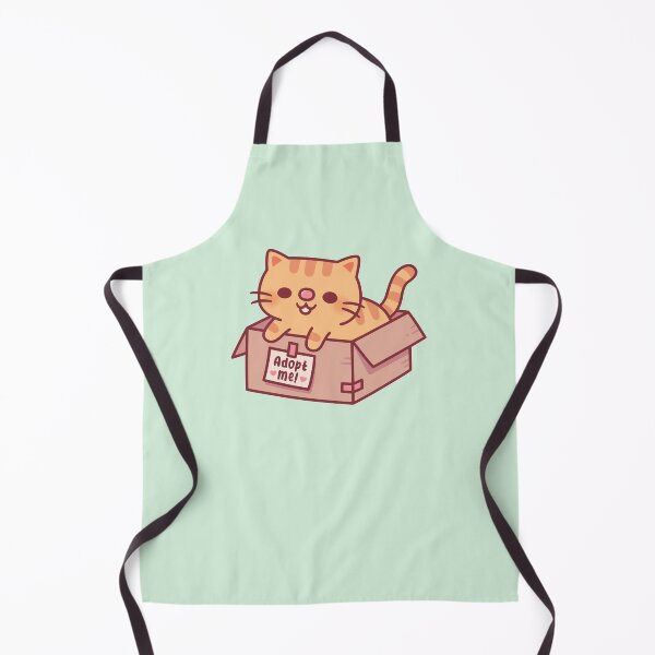 Item preview, Adopt Me Cute Orange Tabby Cat in Cardboard Box designed and sold by rustydoodle.