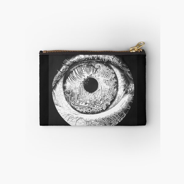 Item preview, Surreal Eye Cityscape Urban Vision and Dream Architecture Art designed and sold by inkoutninja.