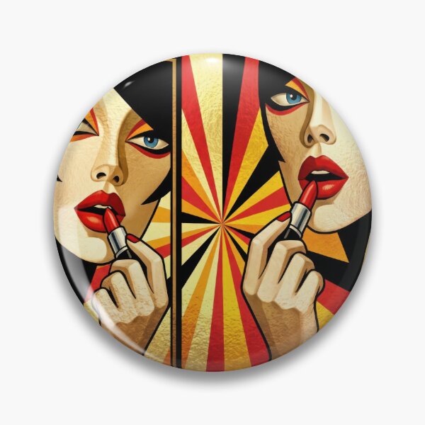 Item preview, Lipstick Mirror image designed and sold by Andy Gambino Art.