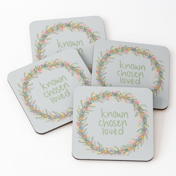 Item preview, Floral wreath - known chosen loved designed and sold by Line & Tide.