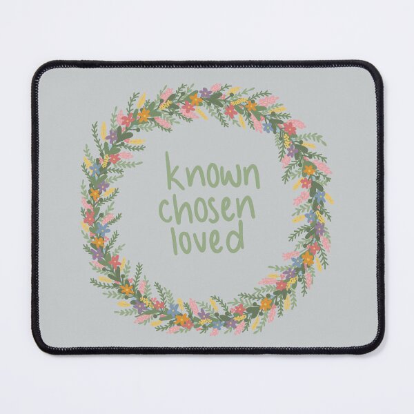 Item preview, Floral wreath - known chosen loved designed and sold by Line & Tide.
