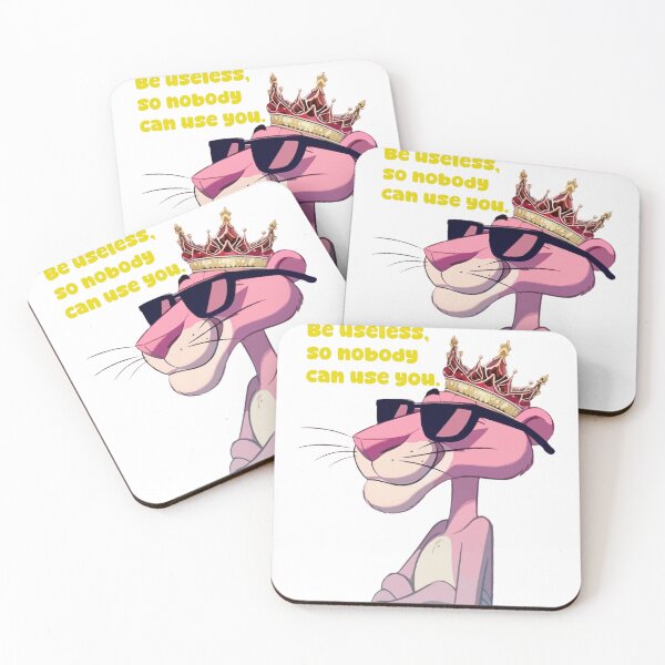 Item preview, Pink Panther Chill Vibes – Be Useless Cartoon Graphic Classic  designed and sold by ZenithPrints51.
